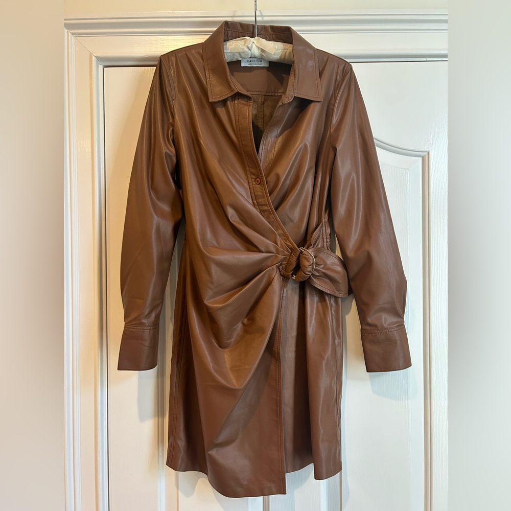 Bailey 44 Camryn Shirt Dress
Faux Leather minidress